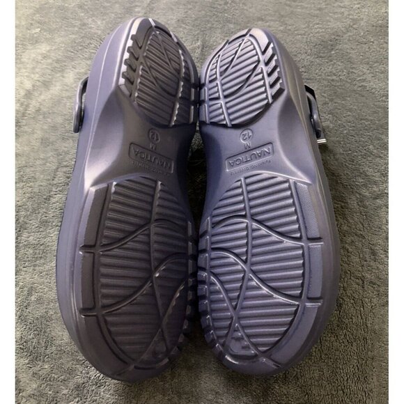 Nautica River Edge Blue Navy Rubber Clogs Loafers Men's Size 12 KM3391 - Picture 11 of 14